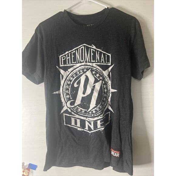 WWE AJ Styles XL T Shirt Phenomenal One Men’s Slam Crate Loot Crate Gray Wrestle - Picture 1 of 6